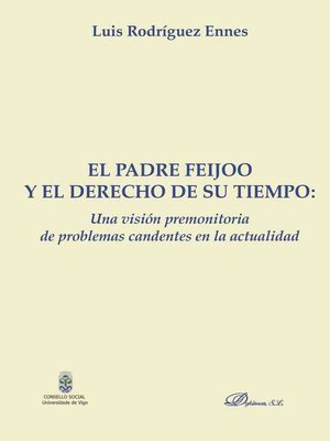cover image of El padre feijoo y el derecho de su tiempo